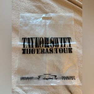 Taylor swift eras tour plastic merch bag